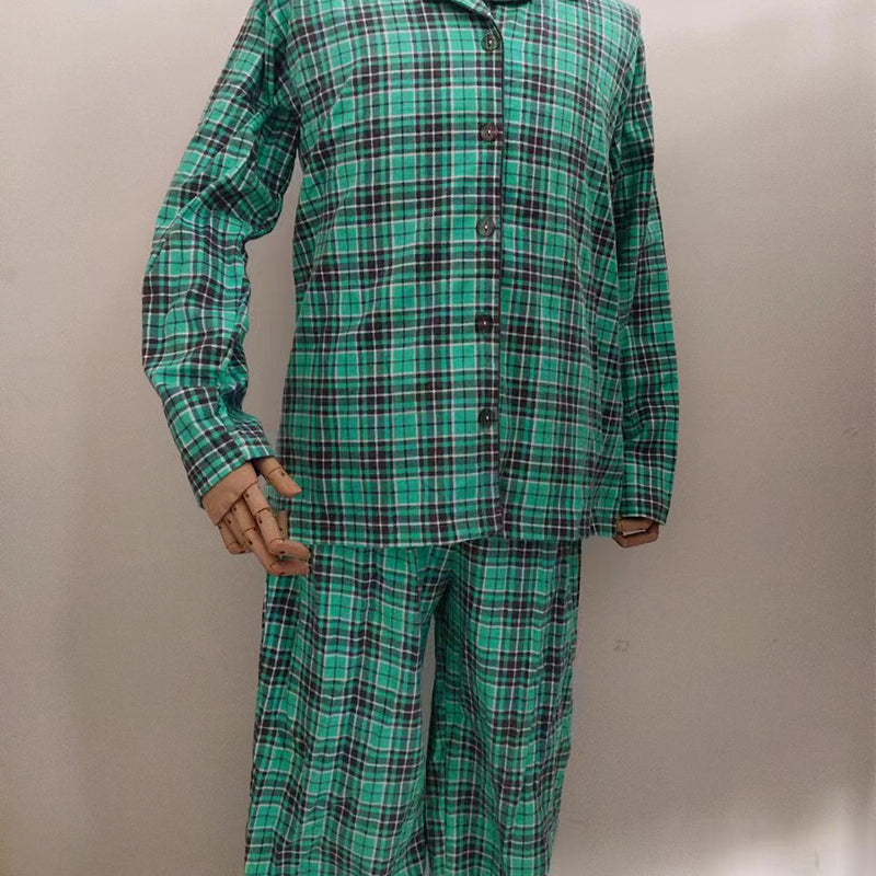 Cotton printed suit, pure cotton pajamas, comfortable home wear